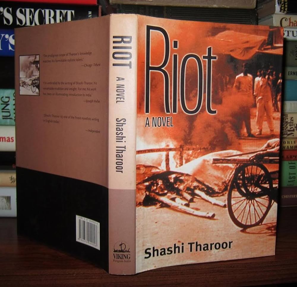 Unravelling Shashi Tharoor’s Riot: A Critical Study – Feroza Khatoon ...